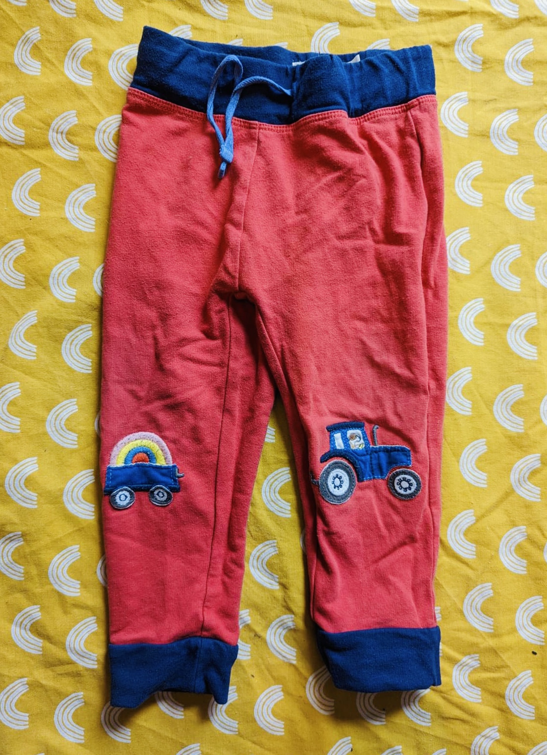 Red tractor trousers - Swapc's Kids Clothes Swap